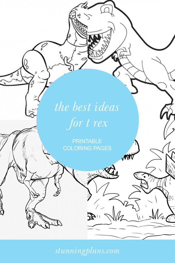 The Best Ideas for T Rex Printable Coloring Pages - Home, Family, Style and Art Ideas